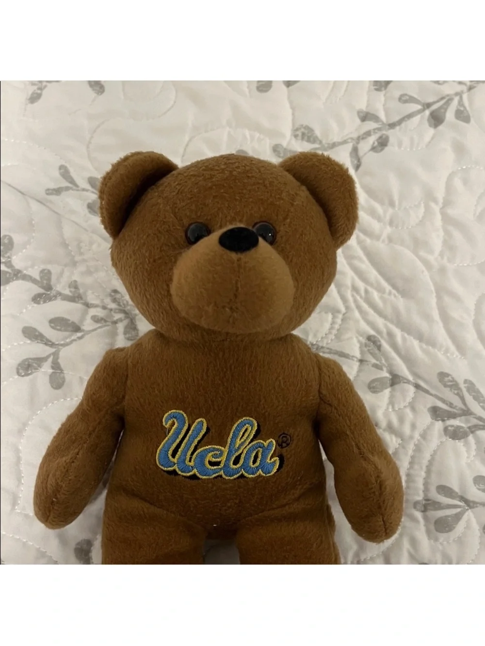 UCLA Brown Plush Teddy Bear - Embroidered Logo Kids Stuffed Animal